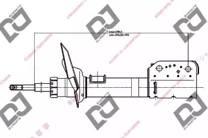 Амортизатор DJ PARTS DS1449GS